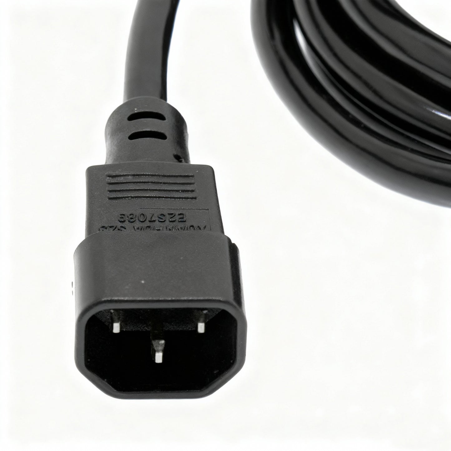 Power Cord, C13 to C14, SJT, 16/3, Black - Primus Cable