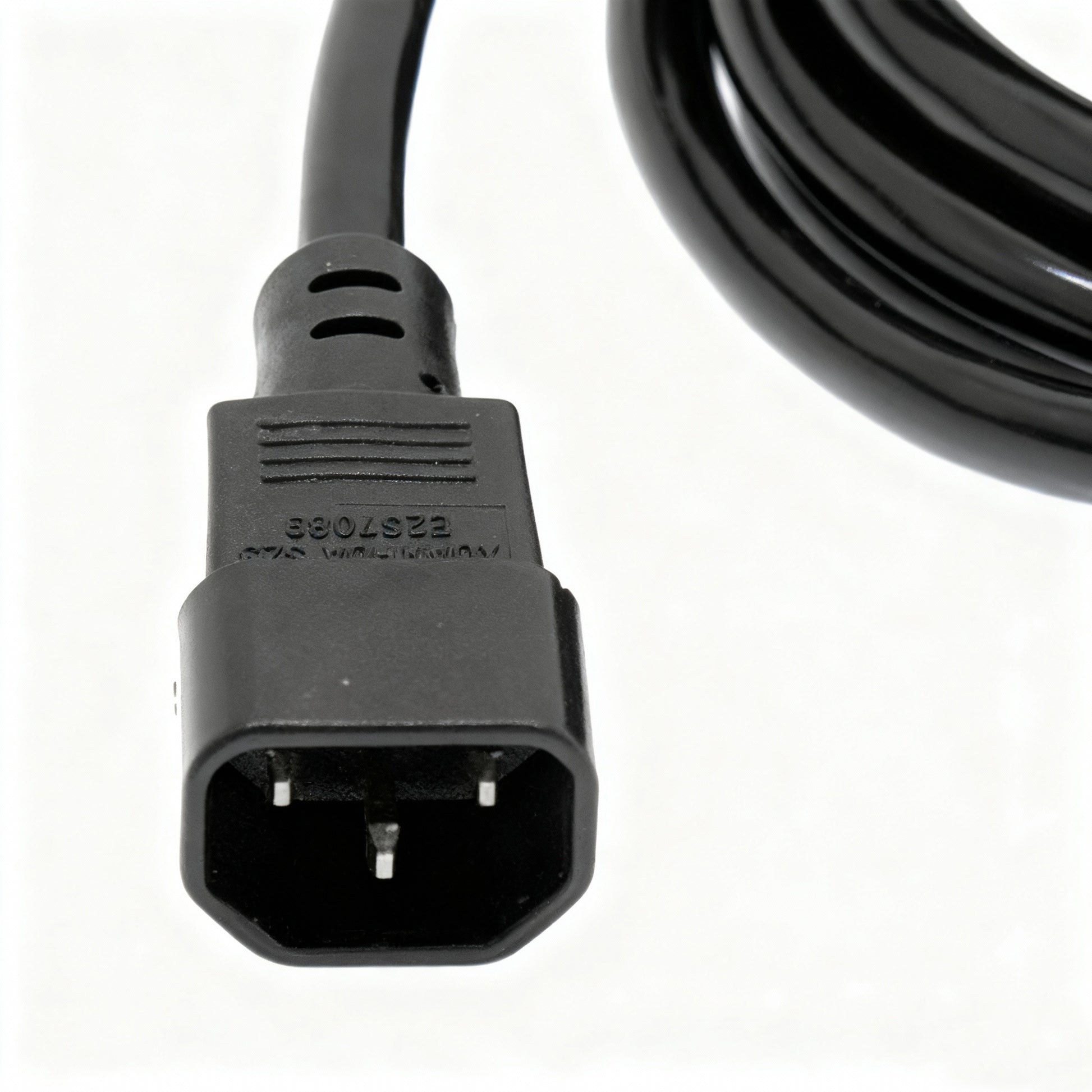 Power Cord, C13 to C14, SJT, 16/3, Black - Primus Cable