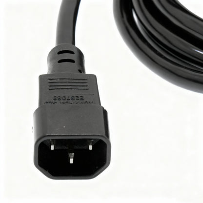 Power Cord, C13 to C14, SJT, 16/3, Black - Primus Cable