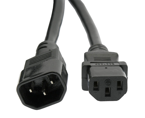  Power Cord, C13 to C14 - Black - Primus Cable 
