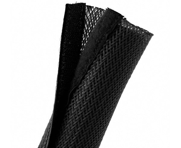 5/16 Snakeskin Wire & Cable Cover - Black
