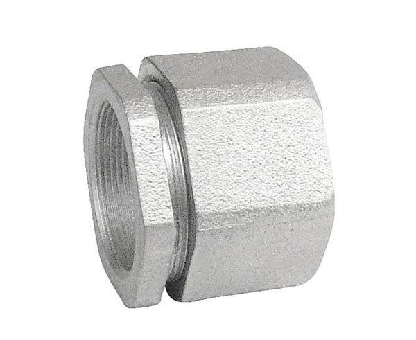 Three Piece Coupling, Malleable Iron