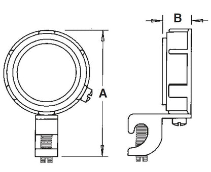Insulated Metal Grounding Bushings With dual rated CU-AL C-clamp grounding lug. Zinc die-cast. 150™ C rated