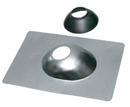 Roof Flashing Galvanized steel with neoprene seal. 10-3/4" x 14-1/2" x 22 gauge