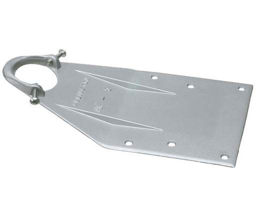 Roof Flashing Cast aluminum with set-screws to secure 1-1/4" to 2" pipe and compound 