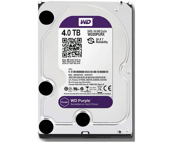 Surveillance System Hard Drive, 1TB, 2TB, 4TB Security Grade