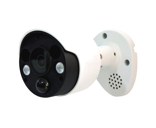 5MP H.265 Outdoor, PIR Motion, Built-in Mic/Speaker Surveillance Camera