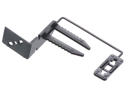 Cable Standoff Mounts on Metal or Wood Studs, Black