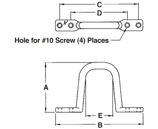 Cable 'D' Ring - Diagram