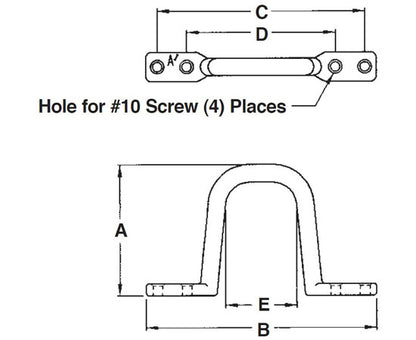 Cable 'D' Ring - Diagram