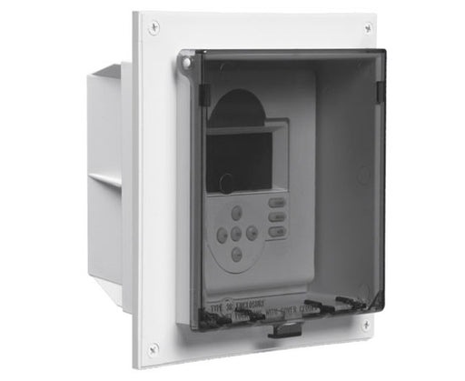 Non-metallic Weatherproof Exterior Keypad Enclosure with Clear Cover