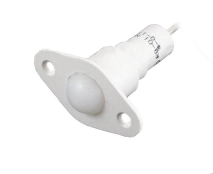 Roller Ball Actuated Plunger Switch, Closed Loop, Flanged, Short, w/ Leads