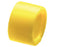 Press fit Non-Metallic Conduit cap and insulating bushing - Yellow