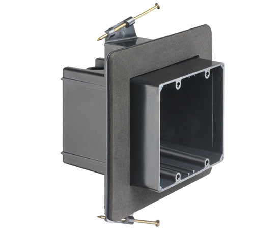 Double-Gang Nail-On Vapor Boxes For Devices - New Construction - Double Drywall