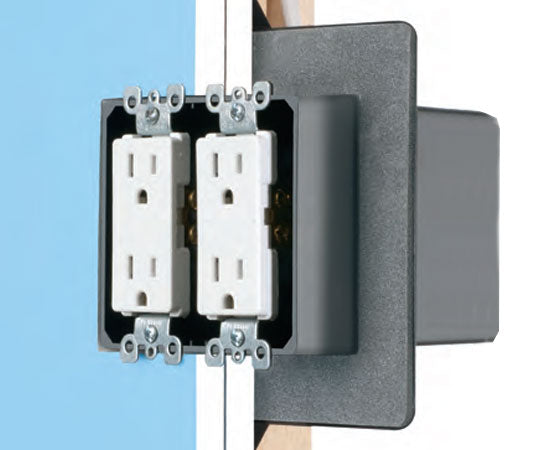 Nail-On Vapor Barrier Box for power outlets — Primus Cable