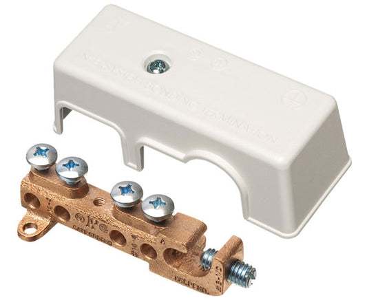 Grounding Bridge in Bronze For Larger Grounding Conductor Sizes