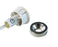 Press Fit Reed Switch, 3/4" Recessed w/ Cable Leads and Nickel Plated Magnets