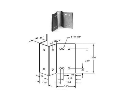 Track and Gate - Mounting Kit