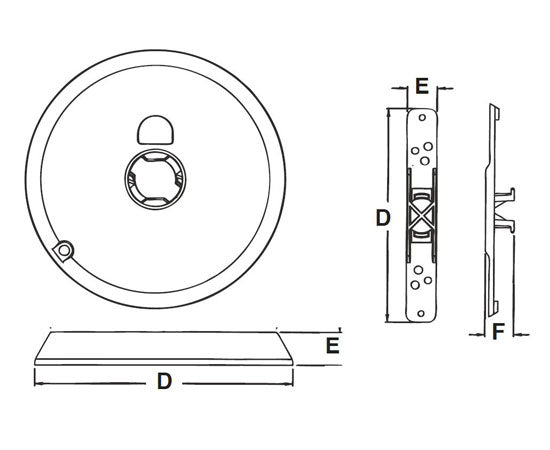 Camera Mounting Kit Dimensions