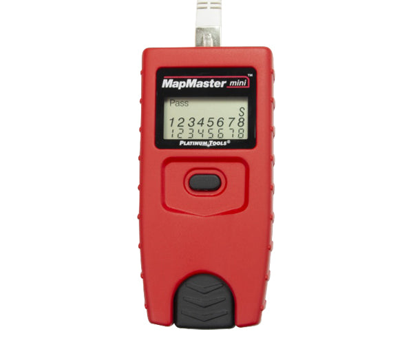 MapMaster™ RJ45 Cable Tester - pocket size - Red - Primus Cable