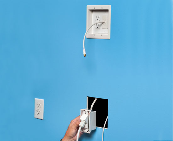 2-Gang TV Bridge™ Complete for Flat Screen TVs