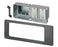 4-Gang Recessed Steel TV Box™ Multi Gang Power & Low Voltage Electrical Box, Black 