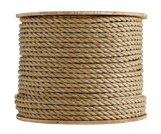 3 Strand Tan/Manila Polypropylene Rope