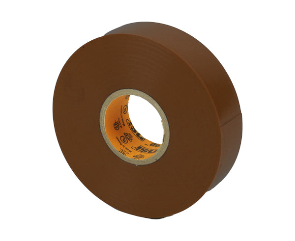 Warrior Wrap 7mil General Vinyl Electrical Tape - Brown - Primus Cable