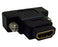 Gold Plated DVI-D/HDMI Dual Link Adapter, Male/Female 