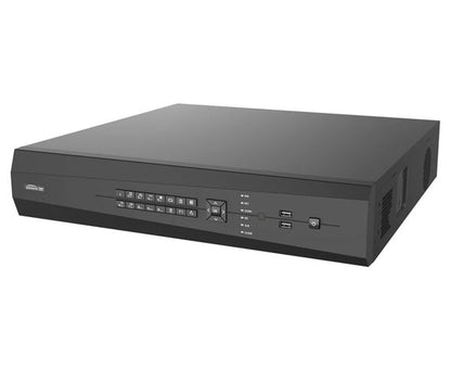 4-Bay HDD NVR,12MP, 16ch x 16 PoE - Angle 