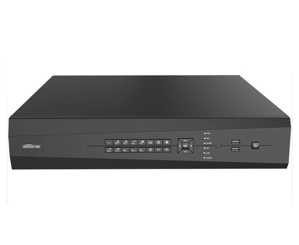 4-Bay HDD NVR,12MP, 16ch x 16 PoE - front
