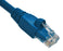 3' CAT6A 10G Ethernet Patch Cable - Blue