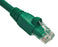 2' CAT6A 10G Ethernet Patch Cable - Green