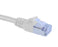 CAT6A Ethernet Patch Cable, Slim6AS Series, Shielded, Snagless Boot, U/FTP, RJ45 - RJ45 - 0.5ft