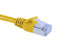 CAT6A Ethernet Patch Cable, Shielded, Slim6AS Series Snagless Boot, U/FTP, RJ45 - RJ45 - 5ft