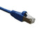 CAT6A Shielded Patch Cord, Blue