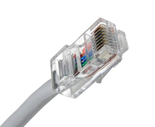 CAT5E Ethernet Patch Cable, Non-Booted, RJ45 - RJ45, 4ft - Gray