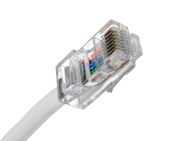 7' CAT6 Ethernet Patch Cable - White