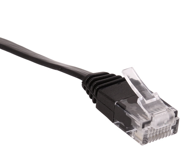 Cat6 Ethernet Patch Cable, Flat, Snagless 1 of 3