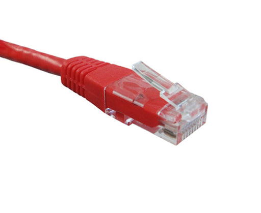 3' CAT6 Ethernet Patch Cable - Red