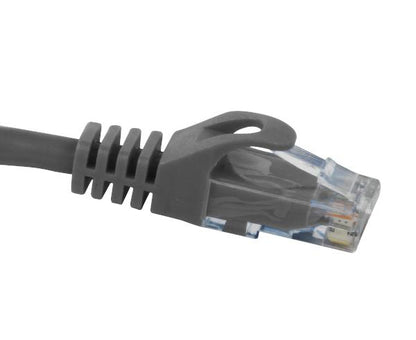 CAT6 Ethernet Patch Cable, Snagless Molded Boot, RJ45 - RJ45, 200ft