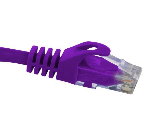 CAT6 Ethernet Patch Cable, Snagless Molded Boot, RJ45 - RJ45, 4ft
