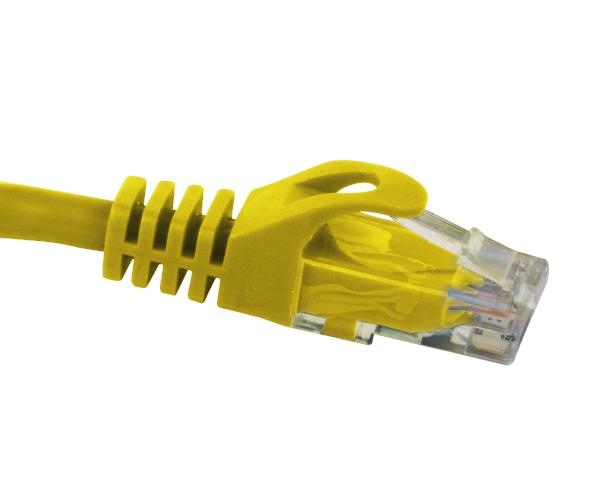 CAT6 Ethernet Patch Cable, Snagless Molded Boot, RJ45 - RJ45, 4ft