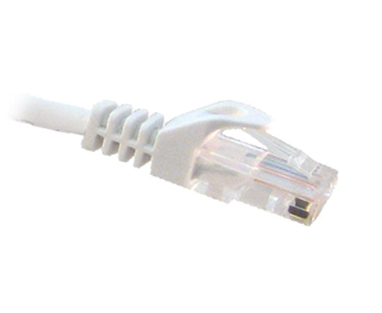 10' CAT6 Ethernet Patch Cable - White