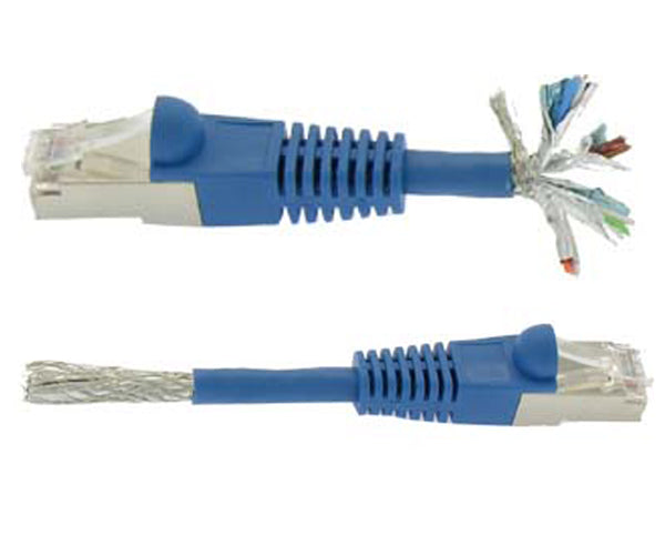 20 Ft Cat 7 Double Shielded Stock Ethernet Patch Cable