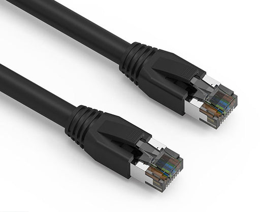CAT8 Cable Patch Cord 1ft Black