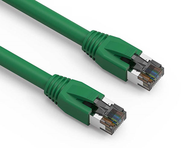 CAT8 Cable Patch Cord 10ft Green
