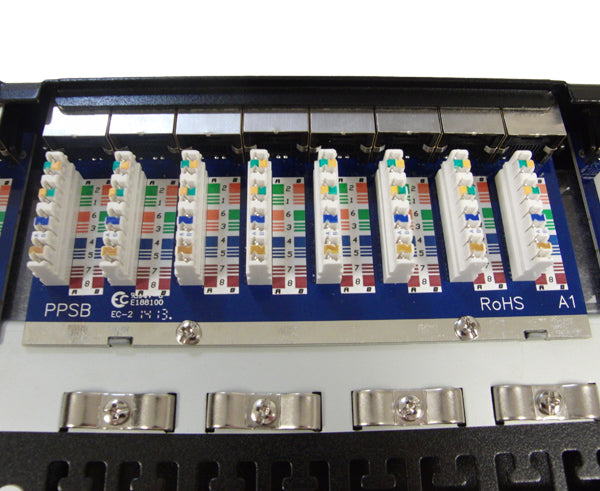 ISDN Patch Panel, RJ-45, 25 Port, 1U - Zemecs