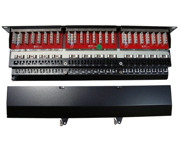 CAT 6 High Density 48 Shielded Patch Panel, 1U_06