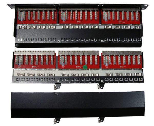 CAT 6 High Density 48 Shielded Patch Panel, 1U_07